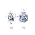 Hand-Painted Blue and White Porcelain Vase