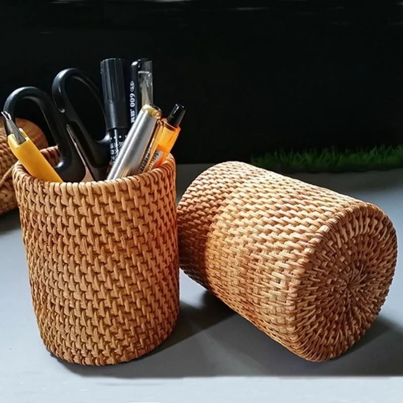 Household Rattan Organizer