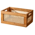 Rattan organization basket