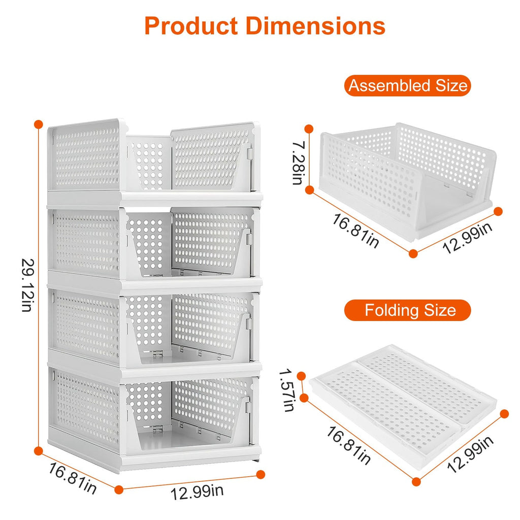 Stackable Storage Boxes